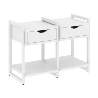 Loft Тумба на регулируемых опорах VR.L-TN-1.O Белый Бриллиант/Металл Белый 970*460*719