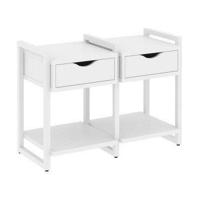 Loft Тумба на регулируемых опорах VR.L-TN-1.O Белый Бриллиант/Металл Белый 970*460*719