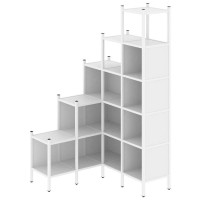 Loft Угловой внутренний стеллаж VR.L-49 Белый Бриллиант/Металл Белый 1278*1278*2280