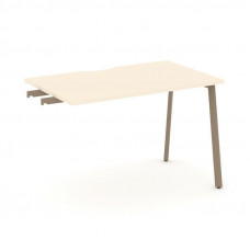 Estetica Стол приставка к опорным тумбам ES.SPR-2-VP Сатин/Металл Латте 1180*730*750