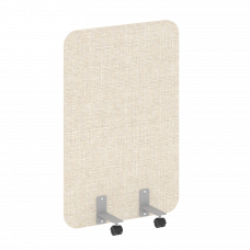 R-line soft Перегородка на металлических опорах, на роликах AP.R-80-120 Romeo 02/Металл Серый 800*28