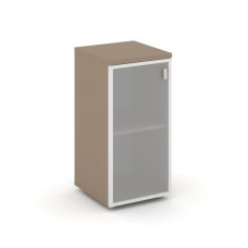 Estetica Шкаф низкий узкий левый ES.SU-3.2R (L) Латте/Сатин матовый 400*420*823