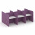 Стол для колл-центра Комплект №6 KC.K-006 2412*1800*1200 Белый/Romeo 06 Стол для колл-центра Комплект №6 KC.K-006 2412*1800*1200 Белый/Romeo 06