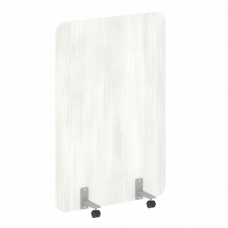 R-line Перегородка на металлических опорах, на роликах DP.R-100-150 Снежная Патина/Металл Серый 1000