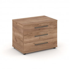 Rift Тумба опорная/приставная RF.TOP-022 Дуб Табак/Черный Ручки 700*450*523