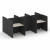 Стол для колл-центра Комплект №8 KC.K-008 2412*1800*1200 Денвер Светлый/Romeo 12 Стол для колл-центра Комплект №8 KC.K-008 2412*1800*1200 Денвер Светлый/Romeo 12