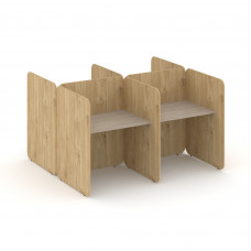 Bell Комплект №15 KCB.K-015 Дуб Аттик/Тиквуд Светлый 2014*1800*1200