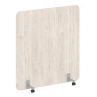 R-line Перегородка на металлических опорах, на роликах DP.R-140-150 Денвер Светлый/Металл Серый 1400