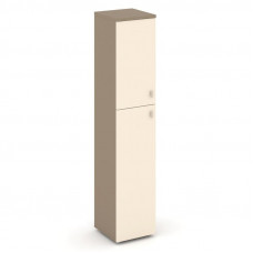 Estetica Шкаф высокий узкий левый ES.SU-1.8 (L) Латте/Сатин 400*420*1977
