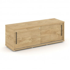 Rift Тумба опорная/приставная RF.TOPD-021 Тиквуд Светлый/Черный Ручки 1232*450*523