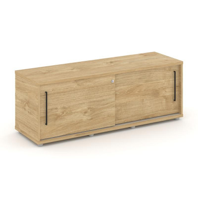 Rift Тумба опорная/приставная RF.TOPD-021 Тиквуд Светлый/Черный Ручки 1232*450*523