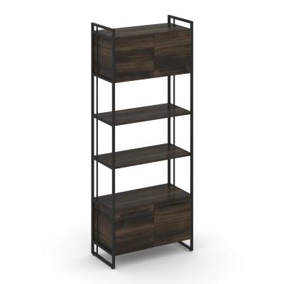 Rift Шкаф 5 ниш широкий RF.SS-54 Дуб Мали/Металл Черный/Черный Ручки 798*396*2010