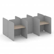 Bell Комплект №8 KCB.K-008 Дуб Аттик/Серый 2412*1800*1200