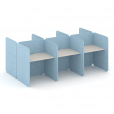 Call center Комплект №6 KC.K-006 Денвер Светлый/Romeo 09 2412*1800*1200