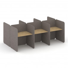 Call center Комплект №6 KC.K-006 Тиквуд Светлый/Romeo 05 2412*1800*1200