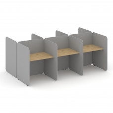 Bell Комплект №6 KCB.K-006 Тиквуд Светлый/Серый 2412*1800*1200