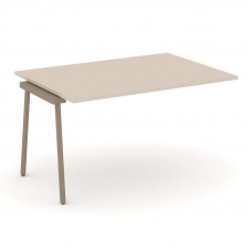 Estetica Проходной наборный элемент перег. стола ES.NPRG-1.3-P Капучино/Металл Латте 1380*980*750