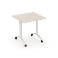 X-Pull Стол складной мобильный X.M-0.7 Денвер Светлый/Металл Белый 780*720*753
