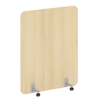 R-line Перегородка на металлических опорах, на роликах DP.R-120-150 Акация Лорка/Металл Серый 1200*1