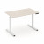 Стол офисный электроподъемный Мув Ап MV.SE-2.7 1180*720*720-1190 Денвер Светлый/Металл Белый