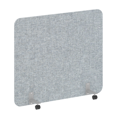 R-line soft Перегородка на металлических опорах, на роликах AP.R-136-120 Romeo 13/Металл Серый 1360*