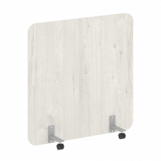 R-line Перегородка на металлических опорах, на роликах DP.R-120-120 Дуб Наварра/Металл Серый 1200*18