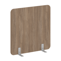 R-line Перегородки на металлических опорах на фетровых подпятниках DP.F-120-120 Дуб Аризона/Металл С