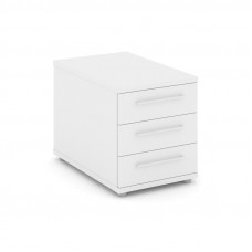 Rift Тумба опорная/приставная RF.TOP-002 Белый Бриллиант/Белый Ручки 700*450*523