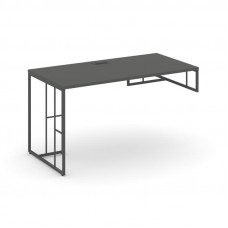 Rift Стол письменный для опорной тумбы правый RF.SPOT-013 (R) Антрацит NEW/Металл Антрацит 1380*700*