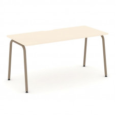Estetica Стол рабочий ES.SP-4-VK Сатин/Металл Латте 1580*730*750