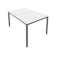 Slim Рабочая станция на металлокаркасе С.СП-3.3 Белый/Металл Антрацит 980*1475*750