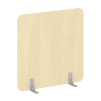 R-line Перегородки на металлических опорах на фетровых подпятниках DP.F-120-120 Клен/Металл Серый 12