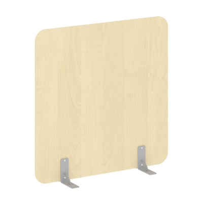 R-line Перегородки на металлических опорах на фетровых подпятниках DP.F-120-120 Клен/Металл Серый 12