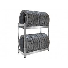 Стеллаж SB 1153х1167х525 для хранения 8 шин оцинкованный