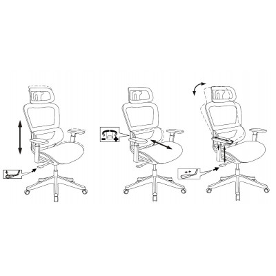 Кресло руководителя Бюрократ 831