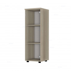 Пенал для документов средний, прозрачное стекло Р.Пс-3СБ Дуб Сонома светлая