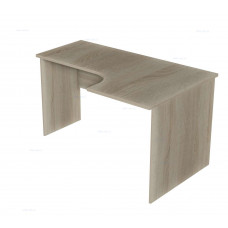 Стол компьютерный угловой Р.РС-14-Прав Дуб Сонома светлая