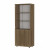 Шкаф для документов высокий, прозрачное стекло Р.Ш-2СБ Дуб Кронберг