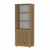 Шкаф для документов высокий, прозрачное стекло Р.Ш-2СБ Крафт Золотой