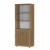 Шкаф для документов высокий, прозрачное стекло Р.Ш-4СБ Крафт Золотой