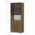 Шкаф для документов высокий, тонированное стекло Р.Ш-4СТ Дуб Кронберг
