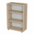 Шкаф для документов открытый средний Р.Шс-1 Дуб молочный