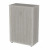 Шкаф для документов глухой средний Р.Шс-3 Крафт Белый