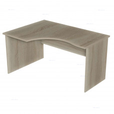 Стол компьютерный угловой Р.СКУ-14-Лев Дуб Сонома светлая