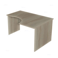 Стол компьютерный угловой Р.СКУ-14-Прав Дуб Сонома светлая