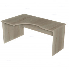 Стол компьютерный угловой Р.СКУ-16-Лев Дуб Сонома светлая