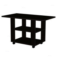 Стол журнальный на колесах Р.СЖ Венге