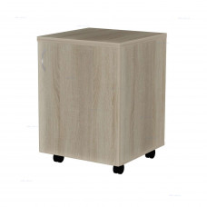 Тумба подкатная с дверью Р.Т-1 Дуб Сонома светлая