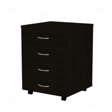 Тумба подкатная, 4 ящ. Р.Т-4 Венге