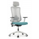 Кресло RCH AW2101 Серый/Голубой
